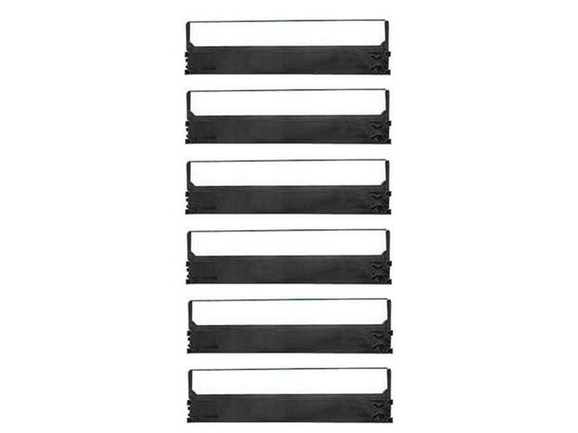 SuppliesMAX Compatible Replacement for Citizen 120/180D/200/GSX-190/MPS-1200 Black Printer Ribbons (6/PK) (3000019)