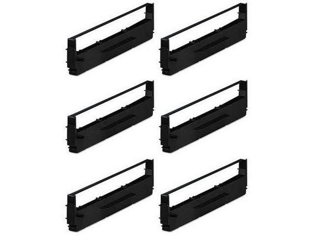 SuppliesMAX Compatible Replacement for Data General 6156 Black Printer Ribbons (6/PK) (10986)