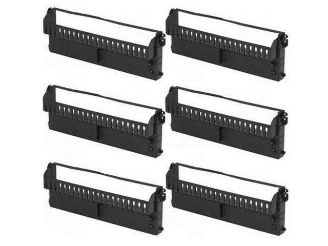 SuppliesMAX Compatible Replacement for Olivetti PR-4/PR-4DR/PR-4DT Thermal/PR-4RT/PR-4RTC/PR-4SL/PR-4SR Black Printer Ribbons (6/PK) (B0028)