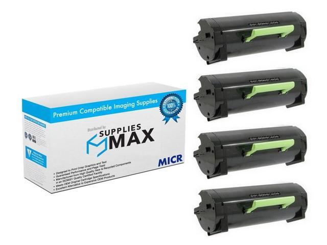 SuppliesMAX Compatible MICR Replacement for Lexmark MS-817DN/MS-817N/MS-818DN/MS-818N/MX-717DE/MX-718DE Series Black High Yield Toner Cartridge...