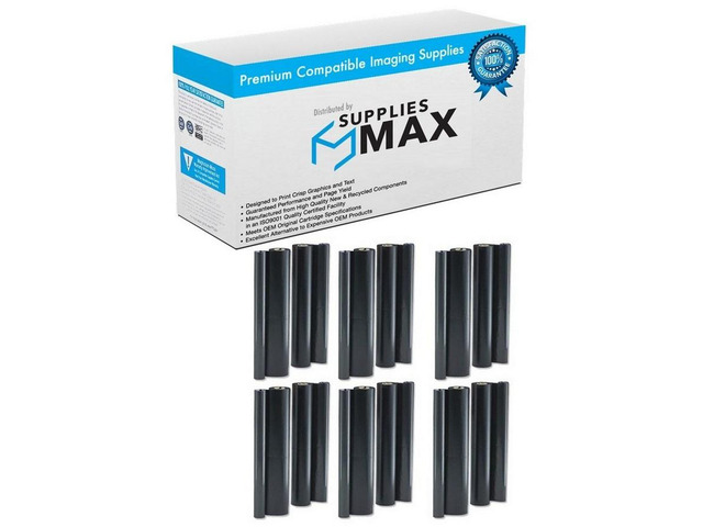 SuppliesMAX Compatible Replacement for Brother FAX 575/FAX 878 Fax Imaging Film (12/PK-150 Page Yield) (PC-512RF)