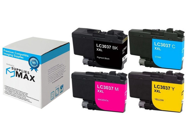 SuppliesMAX Compatible Replacement for Brother HL-L6000/HL-L6100/MFC-J5845/MFC-J5945/MFC-J6545/MFC-J6945DW Super High Yield Inkjet Combo Pack...