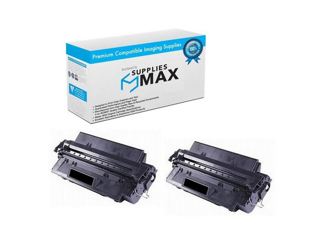 SuppliesMAX Compatible Replacement for Canon LaserCLASS 3170/3175/3175MS/FAX L1000 Toner Cartridge (2/PK-6000 Page Yield) (FX-6) (1559A002AA_2PK)