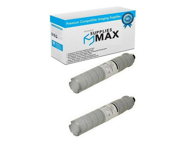 SuppliesMAX Compatible Replacement for Toshiba e-STUDIO 900/e-STUDIO 1050 Toner Cartridge (2/PK-55000 Page Yield) (T-9000_2PK)