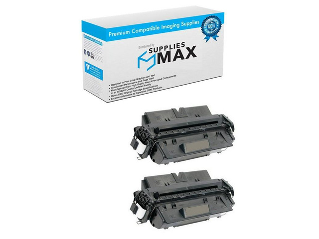 SuppliesMAX Compatible Replacement for Canon LaserCLASS 710/720i/730i/FAX L2000/FAX L2000iP Toner Cartridge (2/PK-4500 Page Yield) (FX-7)...