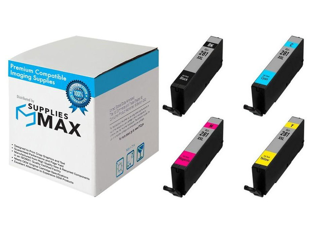 SuppliesMAX Compatible Replacement for Canon PIXMA TR-7520/TR-8520/TR-8620/TS-6120/TS-8120/TS-9120/TS-9520/TS-9521 Super High Yield Inkjet Combo...