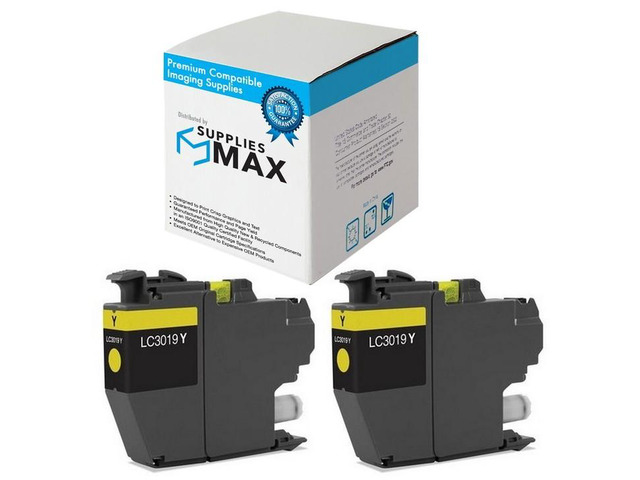 SuppliesMAX Compatible Replacement for Brother MFC-J5330DW/MFC-J5335DW/MFC-J5730DW/MFC-J6530DW/MFC-J6830DW Yellow Super High Yield Inkjet...
