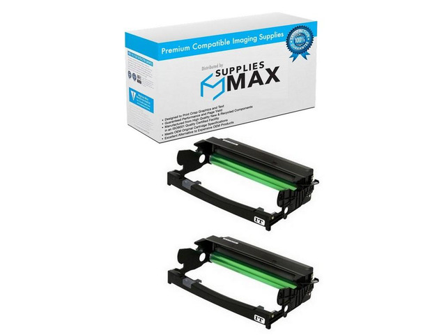 SuppliesMAX Compatible Replacement for Dell 1720/1720DN Drum Unit (2/PK-30000 Page Yield) (310-8710_2PK)