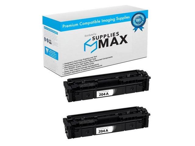 SuppliesMAX Compatible Replacement for HP Color Laser Jet MFP M154N/M154NW/M180N/M180NW/M181FW Black Toner Cartridge (2/PK-1100 Page Yield) (NO....