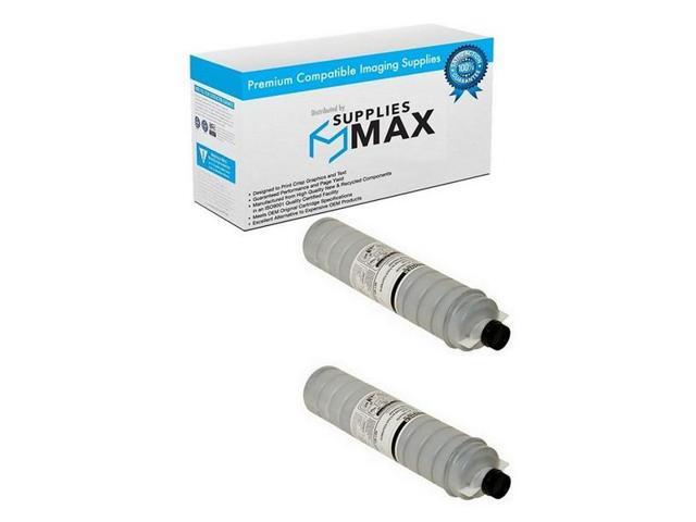 SuppliesMAX Compatible Replacement for Ricoh Aficio 550/Aficio 650 Toner Cartridge (2/PK-42000 Page Yield) (TYPE 5100D) (885212_2PK)