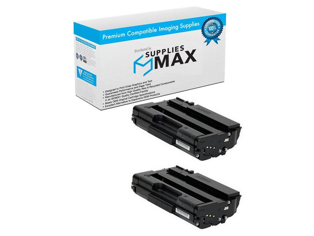 SuppliesMAX Compatible Replacement for Lanier SP-310/SP-311dnw/SP-311sfnw/SP-325dnw/SP-325sfnw/SP-325snw Black Toner Cartridge (2/PK-3500 Page...