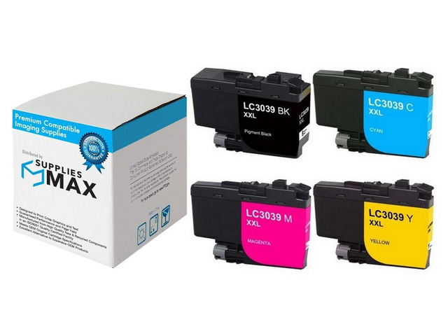 SuppliesMAX Compatible Replacement for Brother HL-L6000/HL-L6100/MFC-J5845/MFC-J5945/MFC-J6545/MFC-J6945DW Ultra High Yield Inkjet Combo Pack...