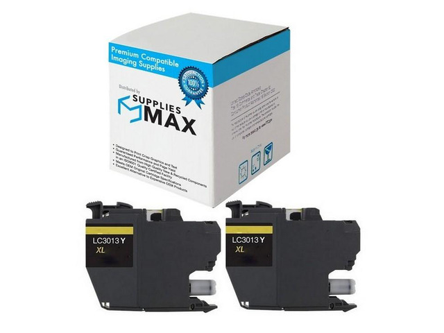 SuppliesMAX Compatible Replacement for Brother DCP-J572/DCP-J772/DCP-J774/MFC-J491/MFC-J497/MFC-690/MFC-J890/MFC-J895DW Yellow High Yield Inkjet...