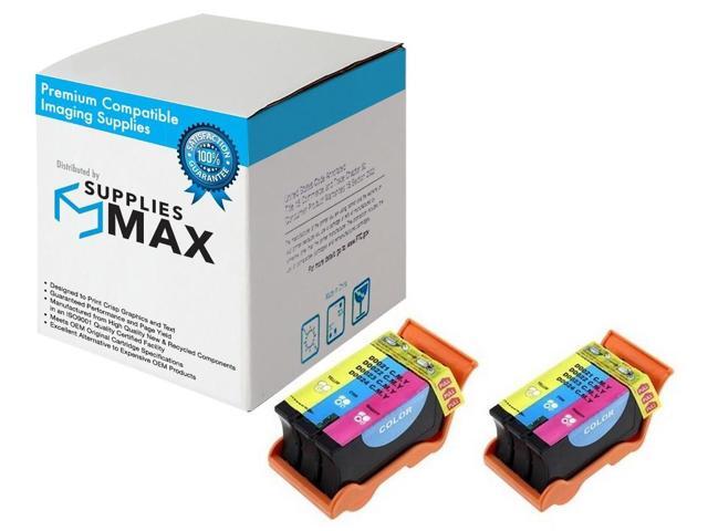 SuppliesMAX Compatible Replacement for Dell P713w/V715w Color High Yield Inkjet (2/PK) (Series 24) (2CSRS24)