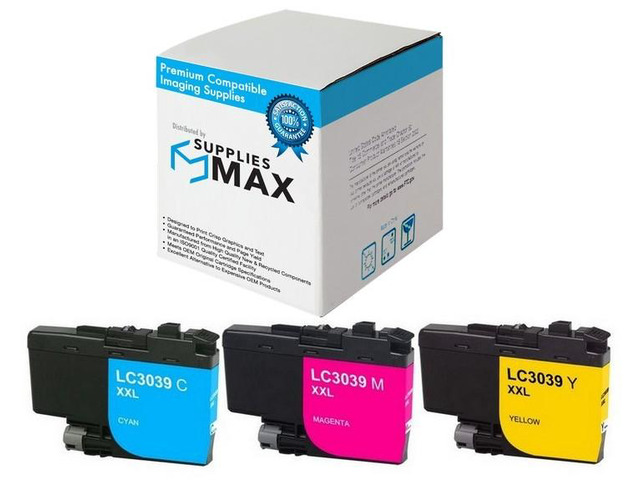 SuppliesMAX Compatible Replacement for Brother HL-L6000/HL-L6100/MFC-J5845/MFC-J5945/MFC-J6545/MFC-J6945DW Ultra High Yield Inkjet Combo Pack...