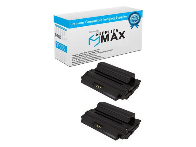 SuppliesMAX Compatible Replacement for Dell 1815N/1815DN Toner Cartridge (2/PK-5500 Page Yield) (2HY1815)