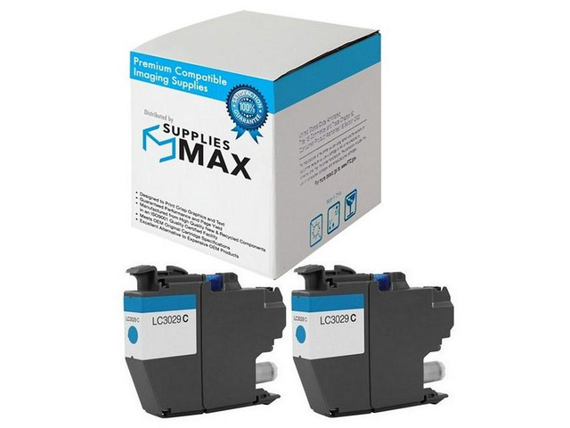 SuppliesMAX Compatible Replacement for Brother MFC-J5830DW/MFC-J5930DW/MFC-J6535DW/MFC-J6935DW Cyan Super High Yield Inkjet (2/PK-1500 Page Yield)...