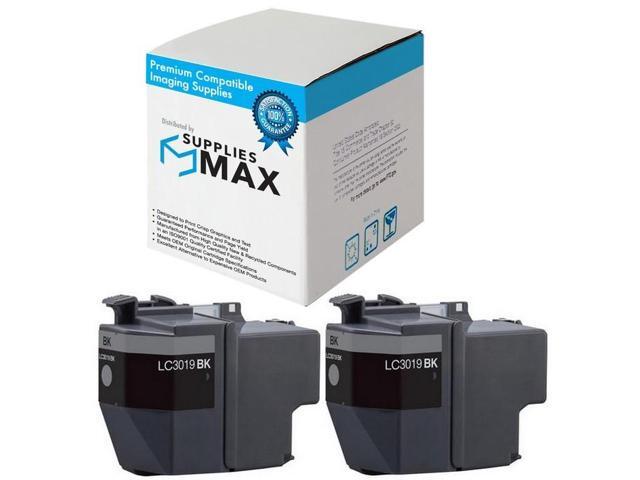 SuppliesMAX Compatible Replacement for Brother MFC-J5330DW/MFC-J5335DW/MFC-J5730DW/MFC-J6530DW/MFC-J6830DW Black Super High Yield Inkjet (2/PK-3000...