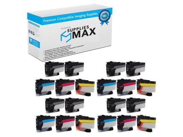 SuppliesMAX Compatible Replacement for Brother DCP-J1100DW/MFC-J805DW/MFC-J815DW/MFC-J995DW/MFC-J1300DW Super High Yield Inkjet Combo Pack...