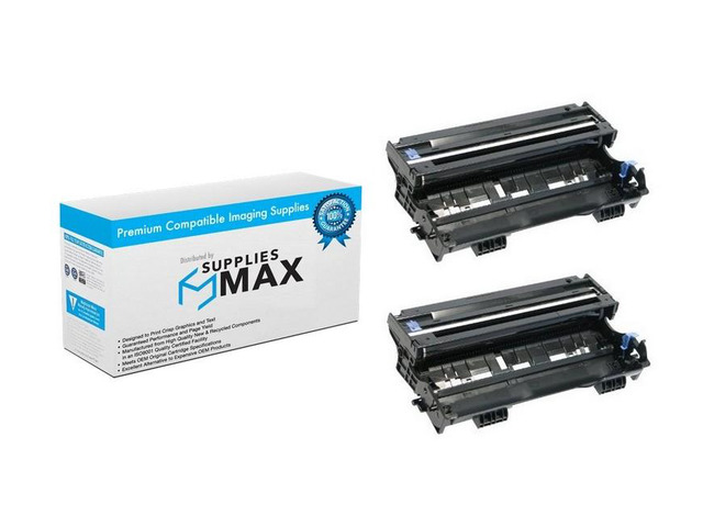 SuppliesMAX Compatible Replacement for Pitney-Bowes 1500/1630/1640/2500/IX-2600/1630/1640 Drum Unit (2/PK-20000 Page Yield) (DR-400) (817-6_2PK)