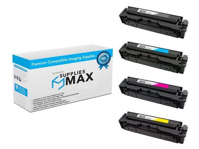 SuppliesMAX Compatible Replacement for HP Color Laser Jet M254DW/M254NW/M280NW/M281CDW/M281FDN/M281FDW High Yield Toner Cartridge Combo Pack...