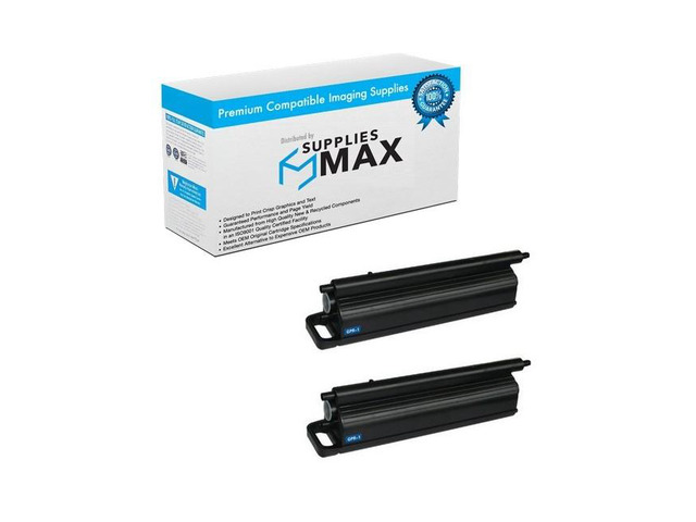 SuppliesMAX Compatible Replacement for Canon GP-555/GP-605/imageRUNNER 60/550/600/7200/8070 Toner Cartridge (2/PK-33000 Page Yield) (GPR-1)...