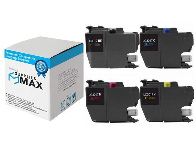 SuppliesMAX Compatible Replacement for Brother MFC-J5330DW/MFC-J5335DW/MFC-J5730DW/MFC-J6530DW/MFC-J6830DW High Yield Inkjet Combo Pack (BK/C/M/Y)...