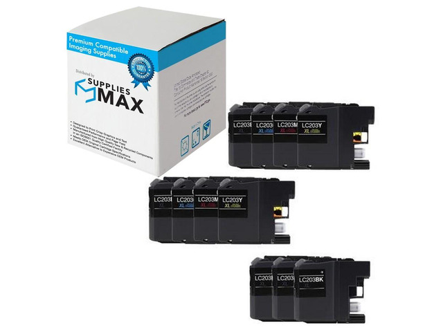 SuppliesMAX Compatible Replacement for Brother DCP-J4120/MFC-J680/MFC-J880/MFC-J4320/MFC-J4620/MFC-J5320/MFC-J5620/MFC-J5720DW High Yield Inkjet...