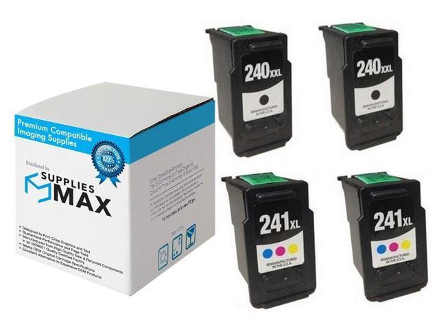 SuppliesMAX Remanufactured Replacement for Canon PIXMA MG-2220/MG-3620/MG-4220/MX-372/MX-452/MX-512/MX-522/MX-532 Extra High Yield Inkjet Combo...