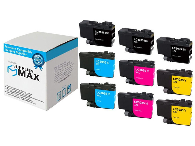 SuppliesMAX Compatible Replacement for Brother DCP-J1100DW/MFC-J805DW/MFC-J815DW/MFC-J995DW/MFC-J1300DW Ultra High Yield Inkjet Combo Pack...