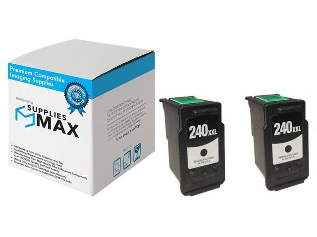 SuppliesMAX Remanufactured Replacement for Canon PIXMA MG-2220/MG-3620/MG-4220/MX-372/MX-452/MX-512/MX-522/MX-532 Black Extra High Yield Inkjet...