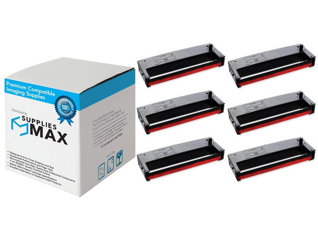 SuppliesMAX Compatible Replacement for Acroprint 120/420/ATR-120 Black/Red Time