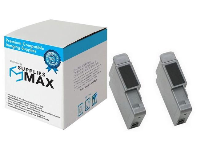 SuppliesMAX Compatible Replacement for Canon i250/i320/i350/i450/I455/i470/PIXMA MP-110/MP-370/MP-410/S200/S300/S330D Black Inkjet (2/PK)...