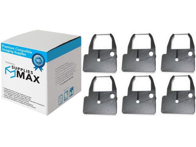 SuppliesMAX Compatible Replacement for Qantel 401/4400/4441 Purple Printer Ribbons (6/PK) (16490P)