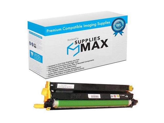 SuppliesMAX Compatible Replacement for Dell C2660DN/C2665DNF/C3760DN/C3760N/C3765DNF/S3840CDN/S3845CDN Yellow Drum Unit (55000 Page Yield) (331-8434Y)