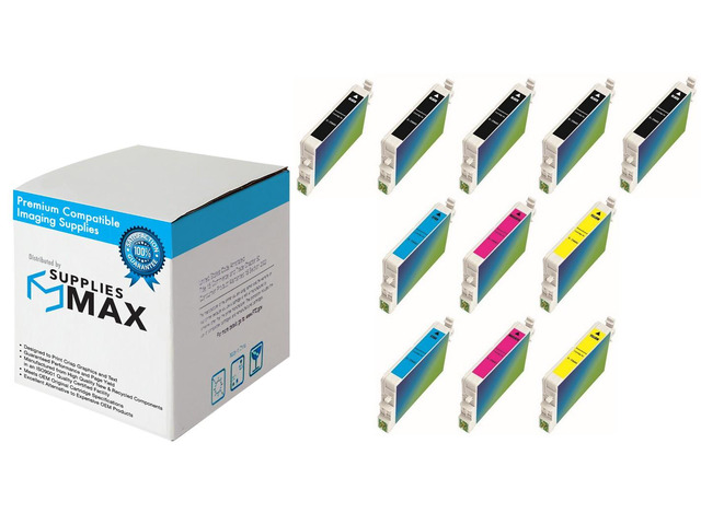 SuppliesMAX Remanufactured Replacement for Stylus C68/C88/CX-3800/CX-3810/CX-4200/CX-4800/CX-5800F/CX-7800/D68P/D88/DX-3800/DX-4800 Inkjet Combo...