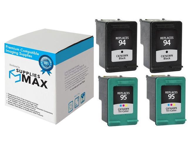 SuppliesMAX Remanufactured Replacement for HP DeskJet 460/5740/6500/6620/6800/9800/OfficeJet H470/7210/7310/7410/PSC-1600/PSC-2350 Inkjet Combo...