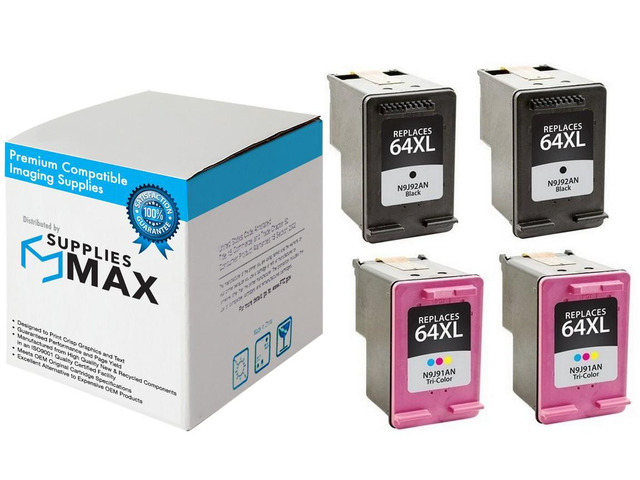 SuppliesMAX Remanufactured Replacement for HP Envy Inspire 7950e/ENVY Photo 6200/7100/7800/ OfficeJet 200/250/Tango Series High Yield Inkjet Combo...