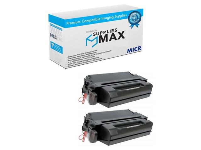 SuppliesMAX Compatible MICR Replacement for Unisys UDS-9624 Toner Cartridge (2/PK-15000 Page Yield) (81-9624-966_2PK)