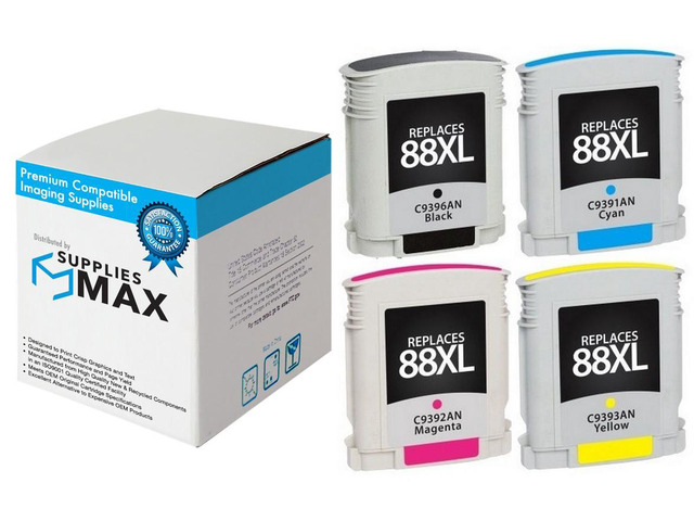 SuppliesMAX Remanufactured Replacement for HP OfficeJet Pro K550/K5400/K8600/L7400/L7500/L7550/L7650/L7700/L7780 High Yield Inkjet Combo Pack...