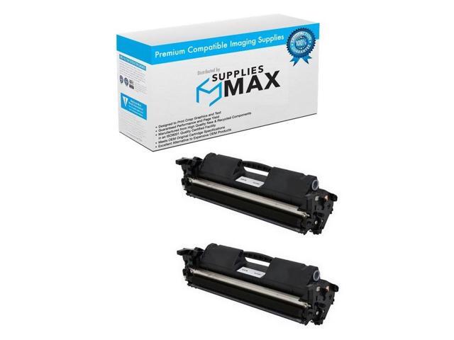 SuppliesMAX Compatible Replacement for HP Laser Jet Pro M102A/M102W/M130A/M130FN/M130FW/M130NW Black Jumbo Toner Cartridge (2/PK-2500 Page Yield)...