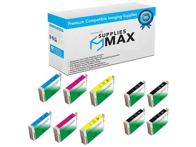SuppliesMAX Remanufactured Replacement for WorkForce 435/520/545/630/635/840/845/WF-3520/WF-3530/WF-3540/WF-7010/WF-7510/WF-7520 Inkjet Combo Pack...