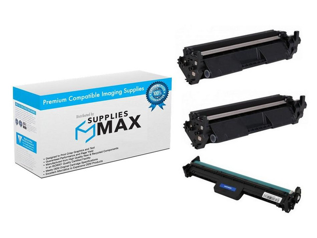 SuppliesMAX Compatible Replacement for HP Laser Jet Pro M203DN/M203DW/M227D/M227FDN/M227FDW/M227SDN Drum/Jumbo Toner Value Combo Pack...