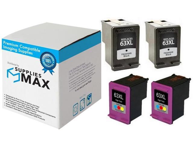 SuppliesMAX Remanufactured Replacement for HP DeskJet 1112/2130/3630/3635/ENVY 4510/4520/OfficeJet 3830/4650/5200/5260/5272 Inkjet Combo Pack...