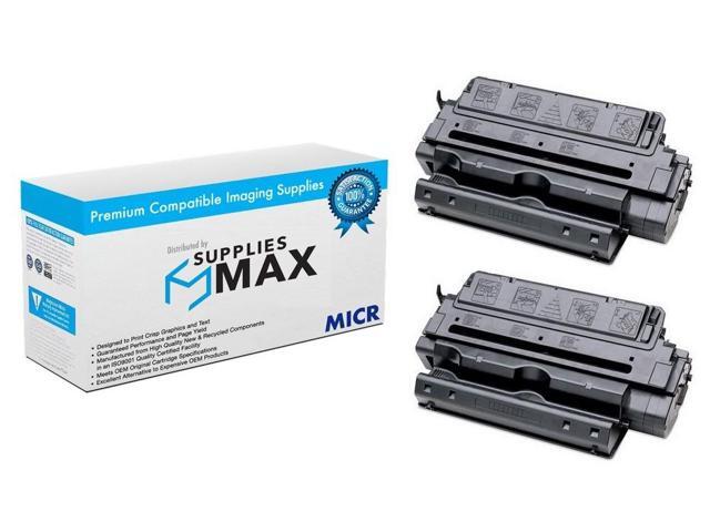 SuppliesMAX Compatible MICR Replacement for HP Laser Jet 8100/8100DN/8100N/8150/8150/8150DN/8150N/8150HN/Mopier 320 Toner Cartridge (2/PK-20000...