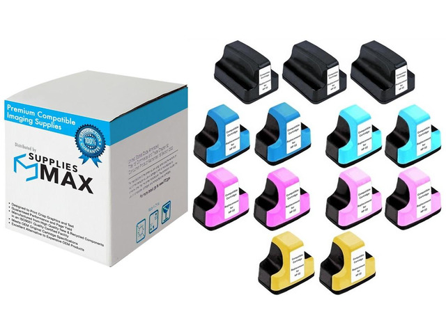 SuppliesMAX Remanufactured Replacement for HP PhotoSmart 3110/3210/3310/8250/C5140/C6100/C6250/C7150/C7250/C8150/D7145/D7460 Inkjet Combo Pack...