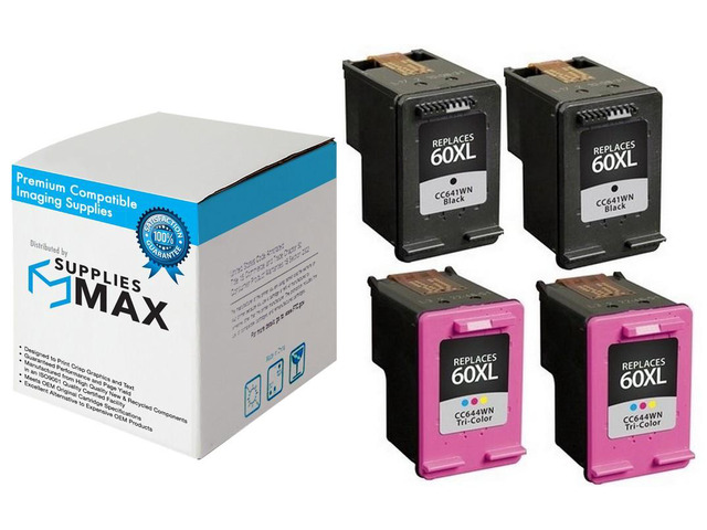 SuppliesMAX Remanufactured Replacement for HP DeskJet D2500/D2600/D5560/F4200/F4