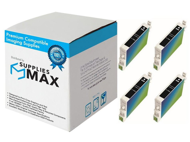 SuppliesMAX Remanufactured Replacement for Stylus C68/C88/CX-3800/CX-3810/CX-4200/CX-4800/CX-5800F/CX-7800/D68P/D88/DX-3800/DX-4800 Black Inkjet...