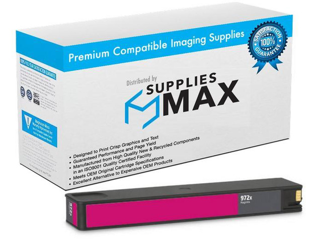SuppliesMAX Remanufactured Replacement for HP PageWide Pro 452/Pro 477/Pro 552dw