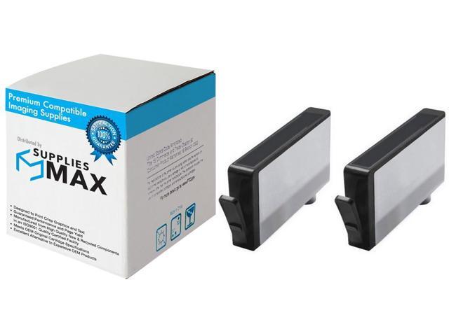 SuppliesMAX Remanufactured Replacement for HP DeskJet 3500/OfficeJet 4620/PhotoSmart 5500/6520/7500/B8550/C6300/D5400/D7560 Photo Black High Yield...